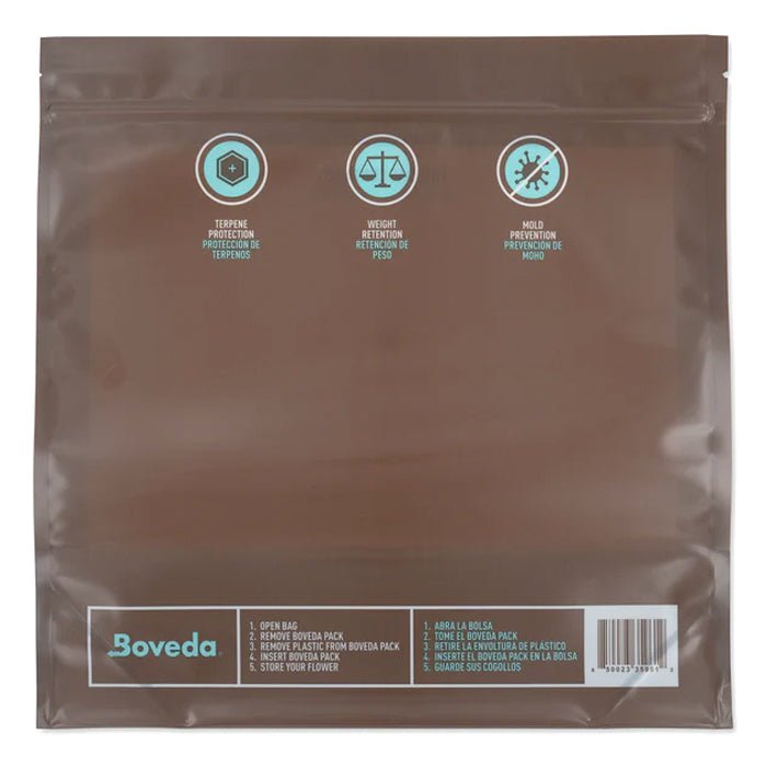 Boveda 1lb Fresh Bag + 62% RH 67g Humidity Pack - BetterGrow Hydro
