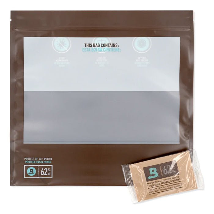 Boveda 1lb Fresh Bag + 62% RH 67g Humidity Pack - BetterGrow Hydro