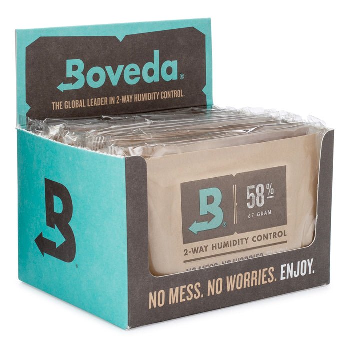 Boveda 2-Way Humidity Control Pack % 67g Individually Wrapped (12 Pack) - BetterGrow Hydro