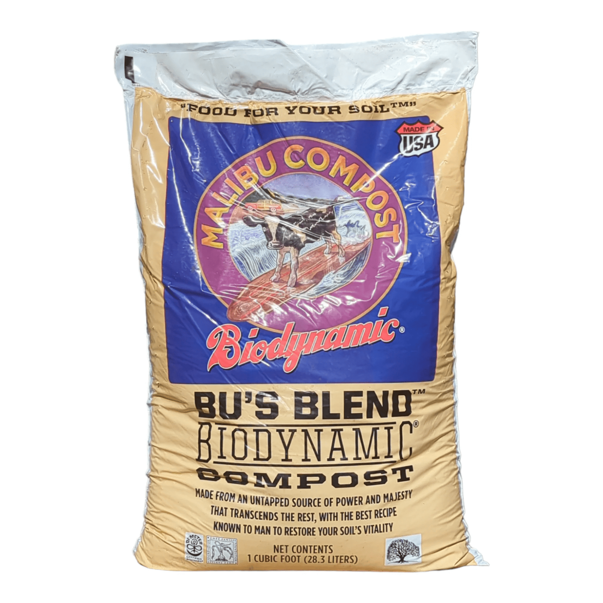 Bu's Blend Biodynamic Compost - 1 cu ft - BetterGrow Hydro