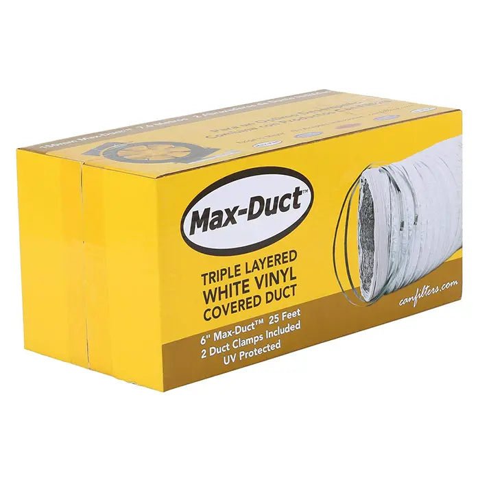 Can-Fan Max-Duct White Vinyl Ducting - BetterGrow Hydro