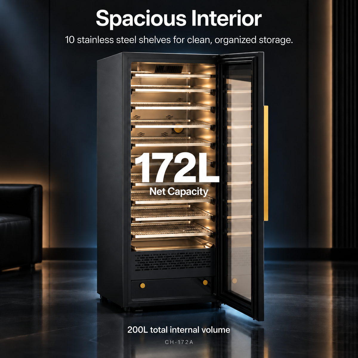 FlavorWise Smart Drying and Curing Cabinet for Post-Harvest Processing
