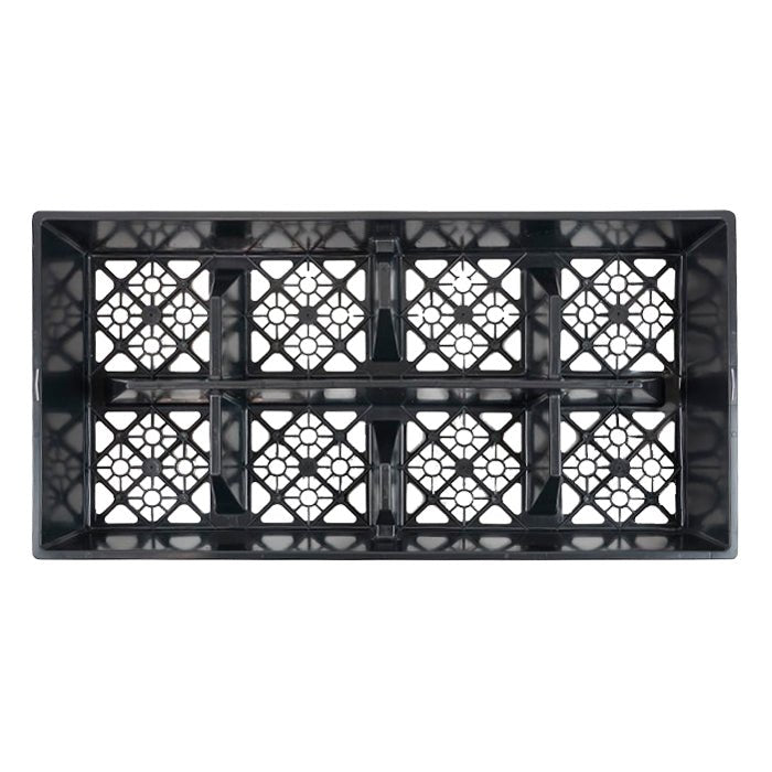 Carrier Tray 8 Site - Fits 5.5in Pots (10in x 20in) - BetterGrow Hydro