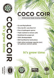 Char Coir - Professional Grade Coco Coir Growing Medium - 50L bag - BetterGrow Hydro