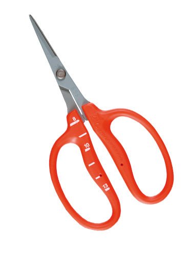 Chikamasa B - 500SF Stainless Steel Sap Resistant Garden Scissors - Straight Blade - BetterGrow Hydro