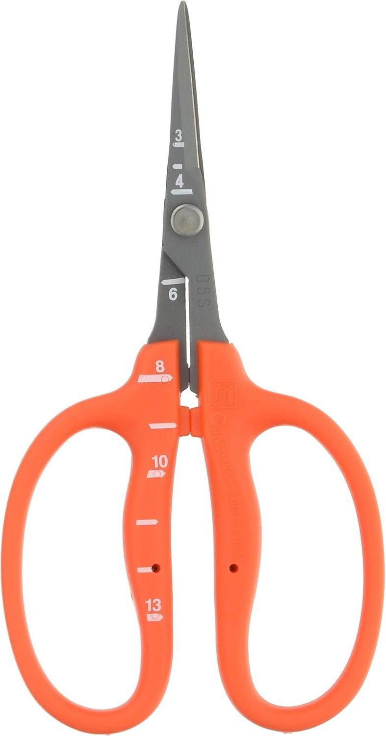 Chikamasa B - 500SLF Stainless Steel Sap Resistant Garden Scissors - Slanted Blade - BetterGrow Hydro