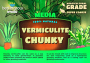 CHUNKY Vermiculite - quart - BetterGrow Hydro