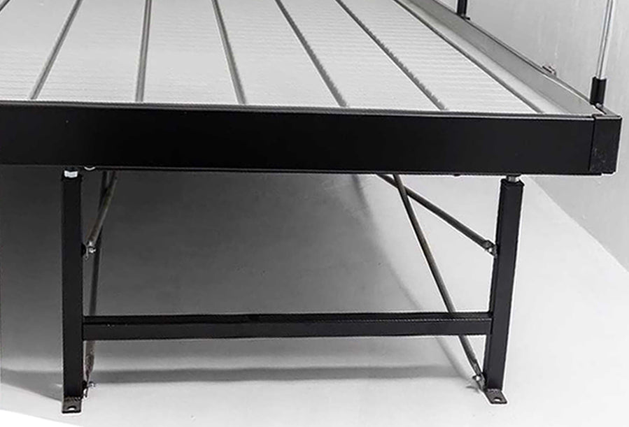 Continuous / Custom Tray Rolling Bench System - per square foot - BetterGrow Hydro