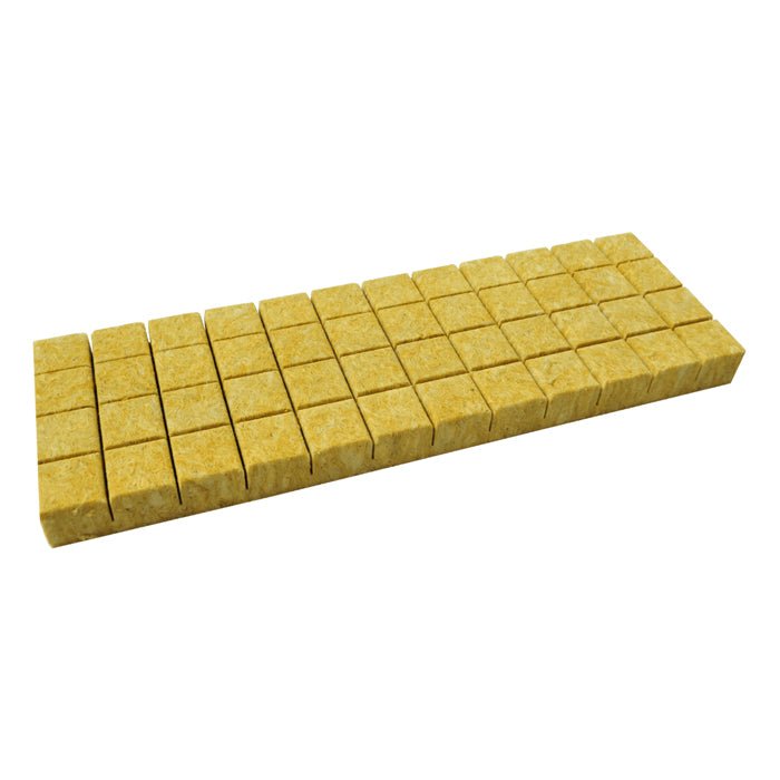 Cultiwool 48 Cell Mini Block Sheets w/o Shrinkwrap (24 Sheets/Case) - BetterGrow Hydro