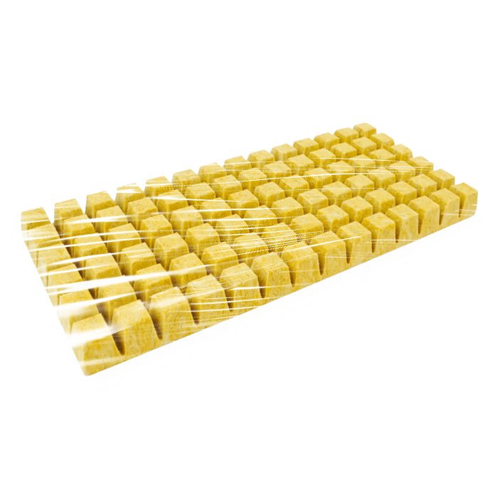 Cultiwool 84 Cell Rooting Plug Sheets w/ Shrinkwrap (25 Sheets/Case) - BetterGrow Hydro