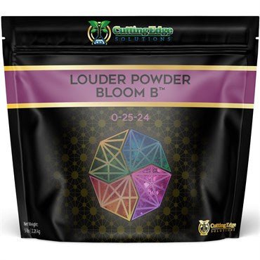 Cutting Edge Solutions Louder Powder Bloom B 0-25-24 - BetterGrow Hydro