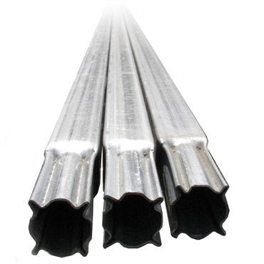 DeCloet Greenhouse 2INX2INX24FT4IN SWAGE PURLIN 16GA PUF7718 - BetterGrow Hydro