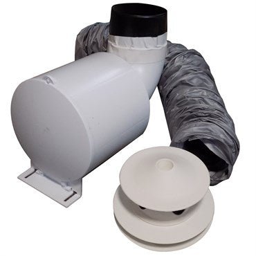 DeCloet Greenhouse GUTTER VENT PRESS RELIEF VALVE GVF9629 - BetterGrow Hydro