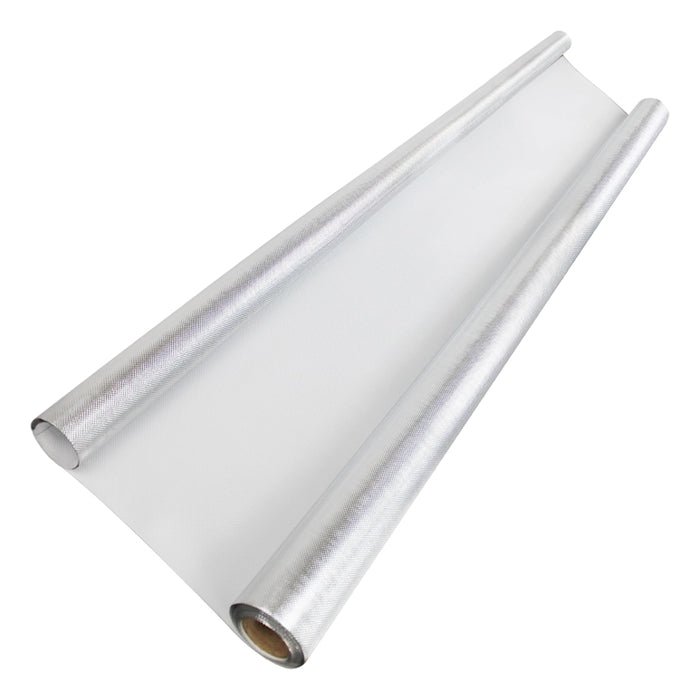 Diamond Foil on White 110 Micron 4ft x 25ft - BetterGrow Hydro