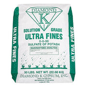 Diamond K Solution Grade Ultra Fines Sulfate Of Potash 0-0-50 - BetterGrow Hydro