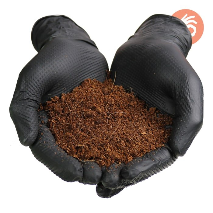 Dirt Defense 6mil Diamond Grip Nitrile Gloves (100pcs/Box) - BetterGrow Hydro
