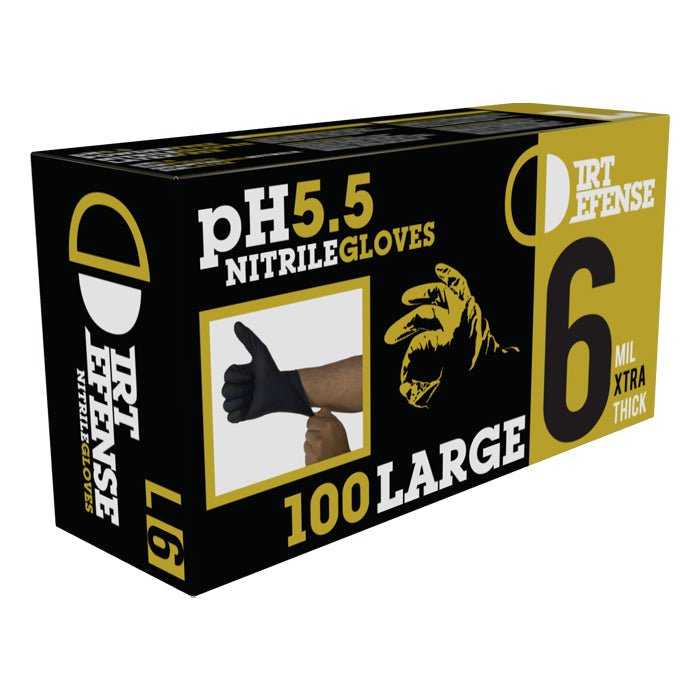 Dirt Defense 6mil Nitrile Gloves (100pcs/Box) - BetterGrow Hydro