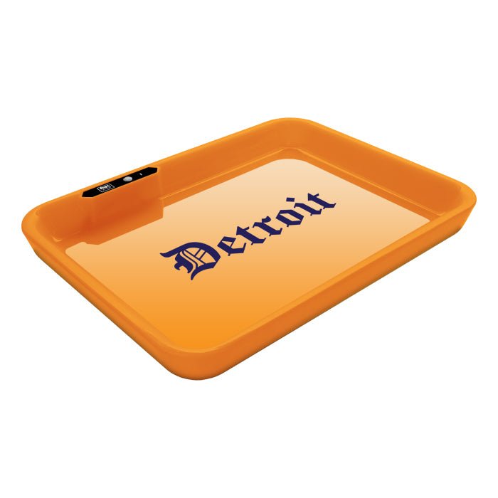 Dope Trays x Detroit - background Blue logo - BetterGrow Hydro