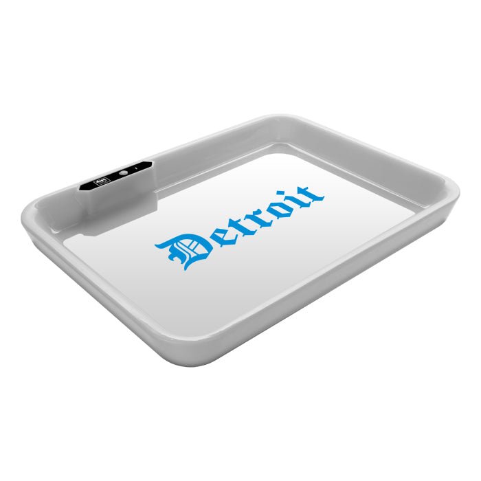 Dope Trays x Detroit - background Blue logo - BetterGrow Hydro