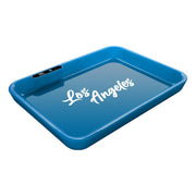 Dope Trays x Los Angeles – Blue background white logo - BetterGrow Hydro