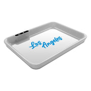 Dope Trays x Los Angeles - white background blue logo - BetterGrow Hydro