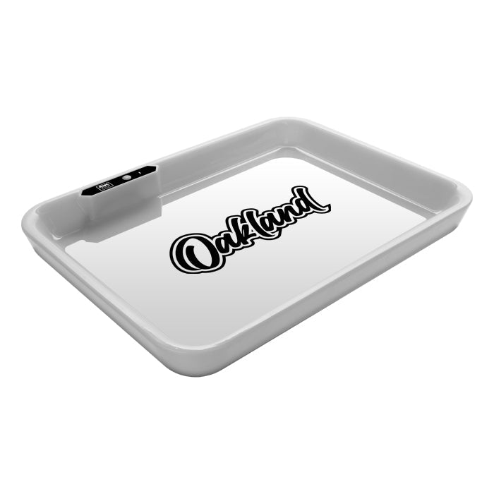 Dope Trays x Oakland – White Background Black Logo - BetterGrow Hydro