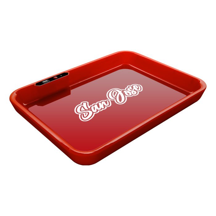 Dope Trays x San Jose – Red background white logo - BetterGrow Hydro