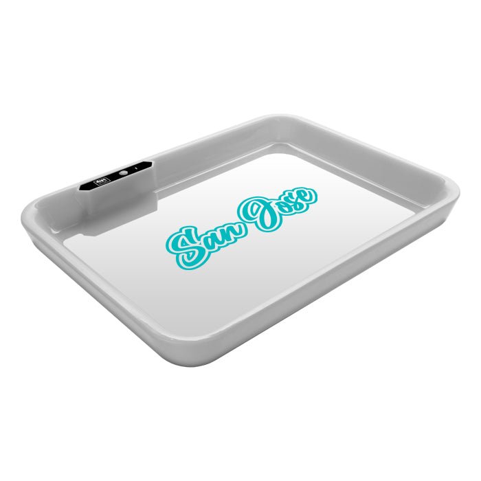 Dope Trays x San Jose – White Background Teal logo - BetterGrow Hydro