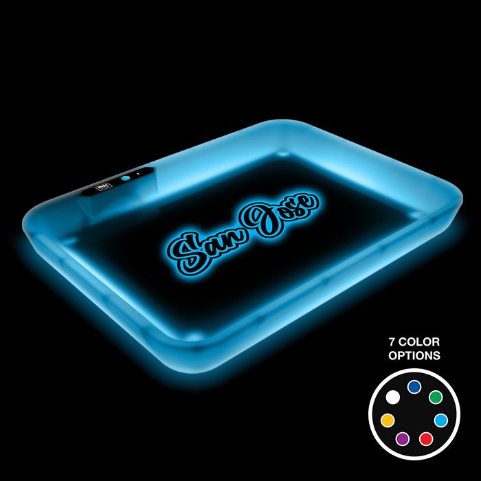 Dope Trays x San Jose – White Background Teal logo - BetterGrow Hydro