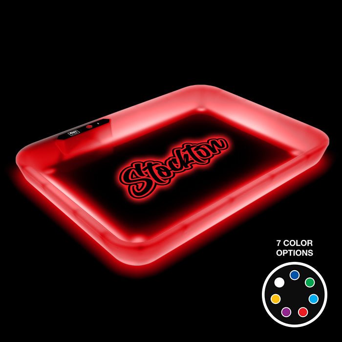 Dope Trays x Stockton – White background Black Logo - BetterGrow Hydro