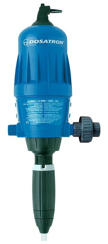 Dosatron Water Powered Doser 14 GPM 1:500 to 1:50 - 3/4 in (D14MZ2VFBPHY) - BetterGrow Hydro