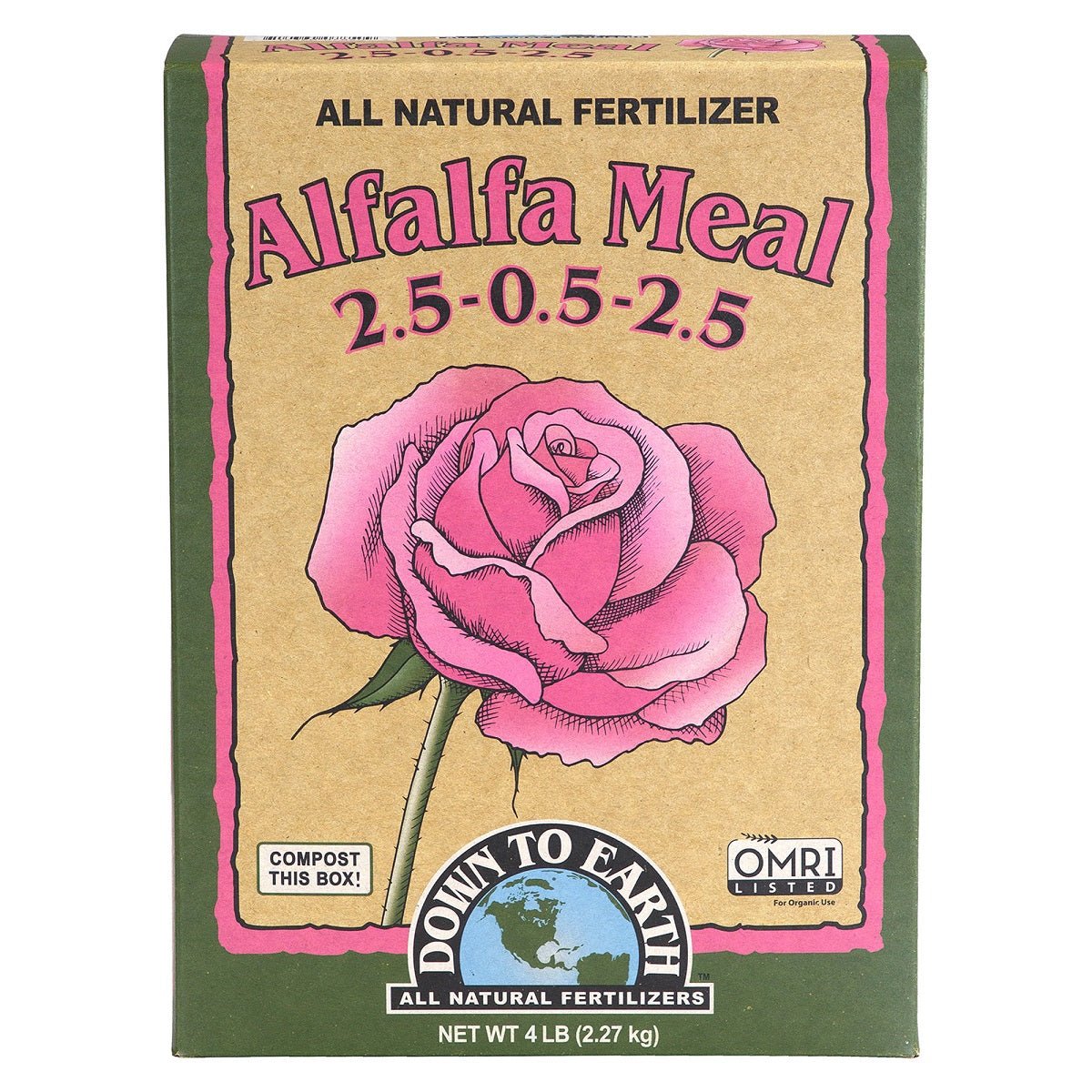 Down To Earth Alfalfa Meal - BetterGrow Hydro