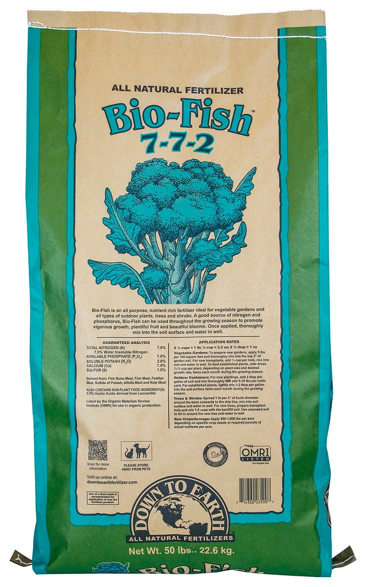 Down To Earth Bio - Fish - BetterGrow Hydro
