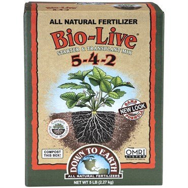 Down to Earth Bio Live 5 - 4 - 2 with Myco - BetterGrow Hydro