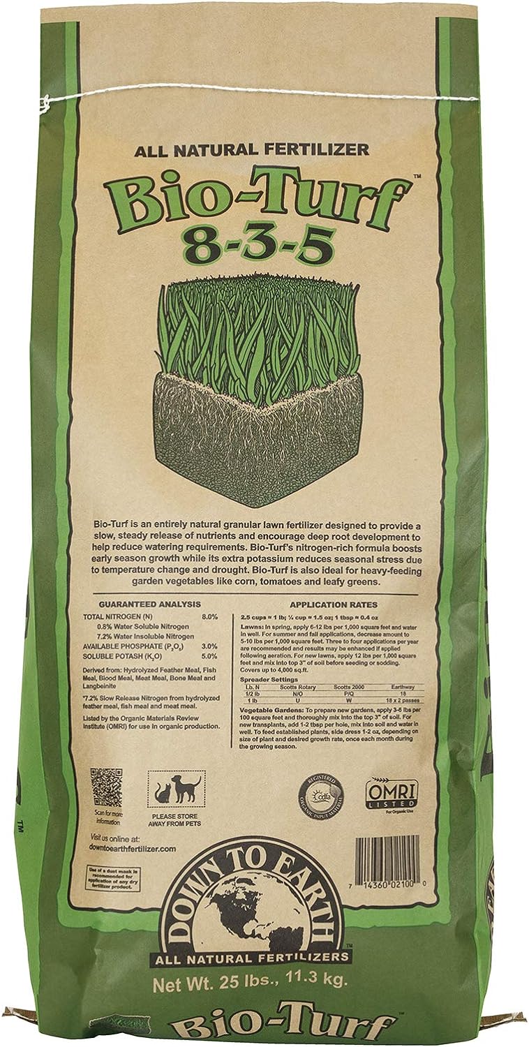 Down To Earth Bio Turf - 25 lb - BetterGrow Hydro