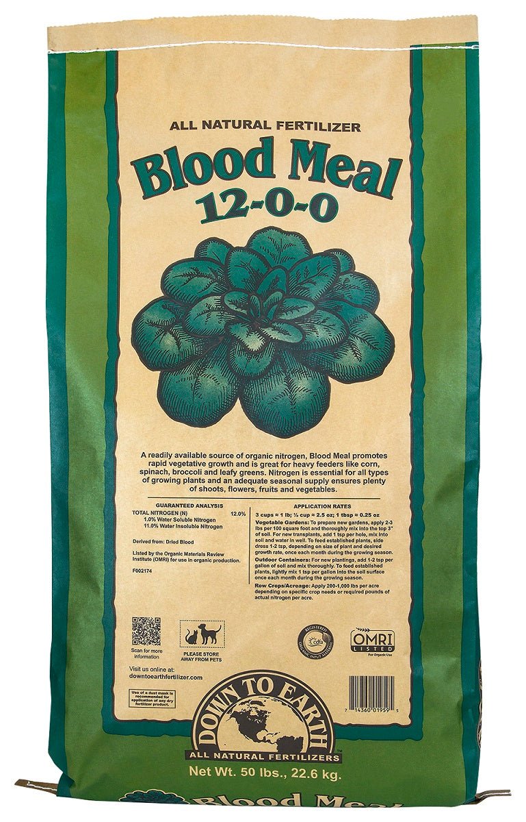 Down To Earth Blood Meal - BetterGrow Hydro