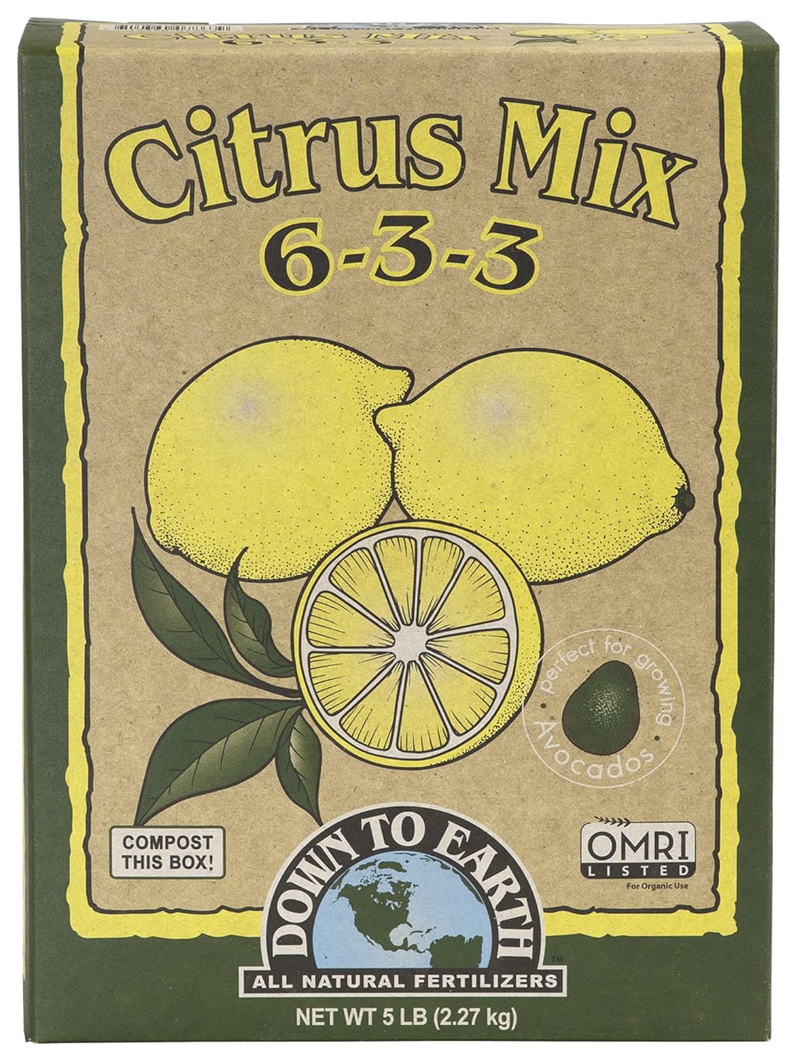 Down To Earth Citrus Mix - BetterGrow Hydro