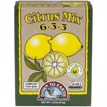 Down to Earth Citrus Mix 6 - 3 - 3 - BetterGrow Hydro