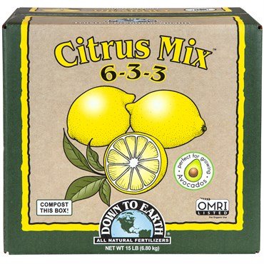 Down to Earth Citrus Mix 6 - 3 - 3 - BetterGrow Hydro