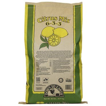 Down to Earth Citrus Mix 6 - 3 - 3 - BetterGrow Hydro