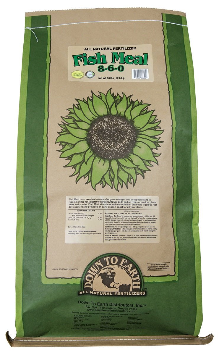 Down To Earth Fish Meal - BetterGrow Hydro