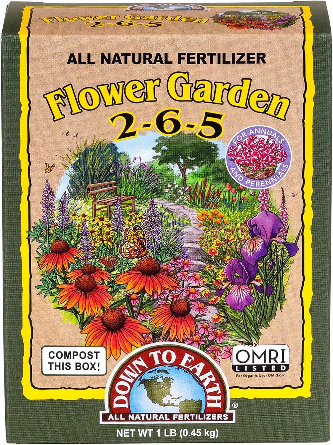 Down To Earth Flower Garden - 5 lb - BetterGrow Hydro