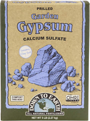 Down To Earth Garden Gypsum - 5 lb - BetterGrow Hydro