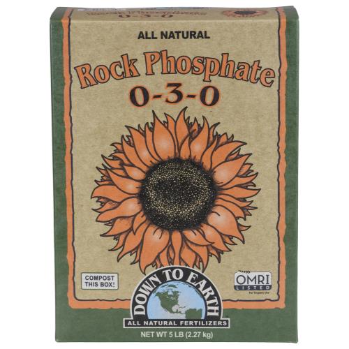 Down To Earth Rock Phosphate 5 lb - BetterGrow Hydro