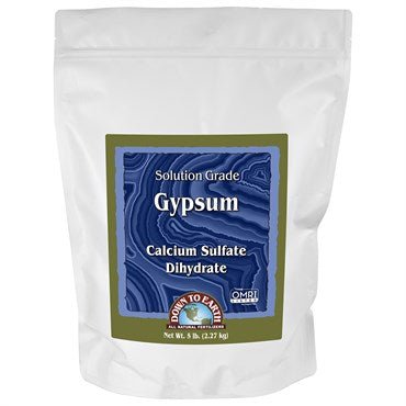Down to Earth Solution Grade Gypsum - BetterGrow Hydro
