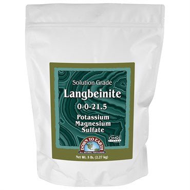 Down to Earth Solution Grade Langbeinite 0 - 0 - 21.5 - BetterGrow Hydro