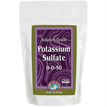 Down to Earth Solution Grade Potass Sulfate 0 - 0 - 50 - BetterGrow Hydro