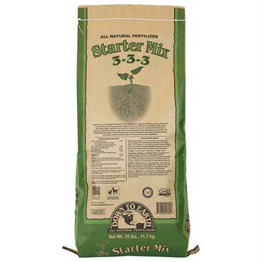 Down to Earth Starter Mix 3 - 3 - 3 with Myco - BetterGrow Hydro