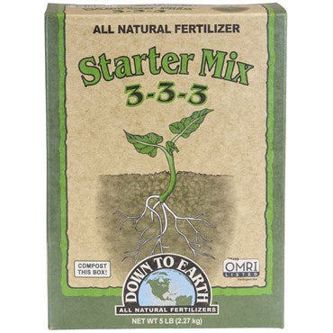 Down to Earth Starter Mix 3 - 3 - 3 with Myco - BetterGrow Hydro