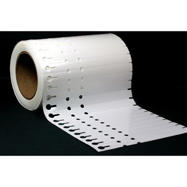 DPI 1000/Roll 9x1" White Wrap Around Tags - BetterGrow Hydro